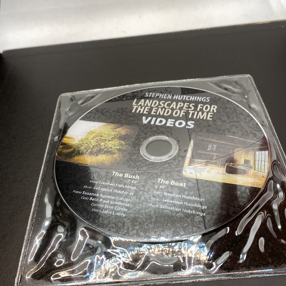 Stephen Hutchings: Landscapes For The End of Time Signed Hardcover with DVD - Picture 5 of 9